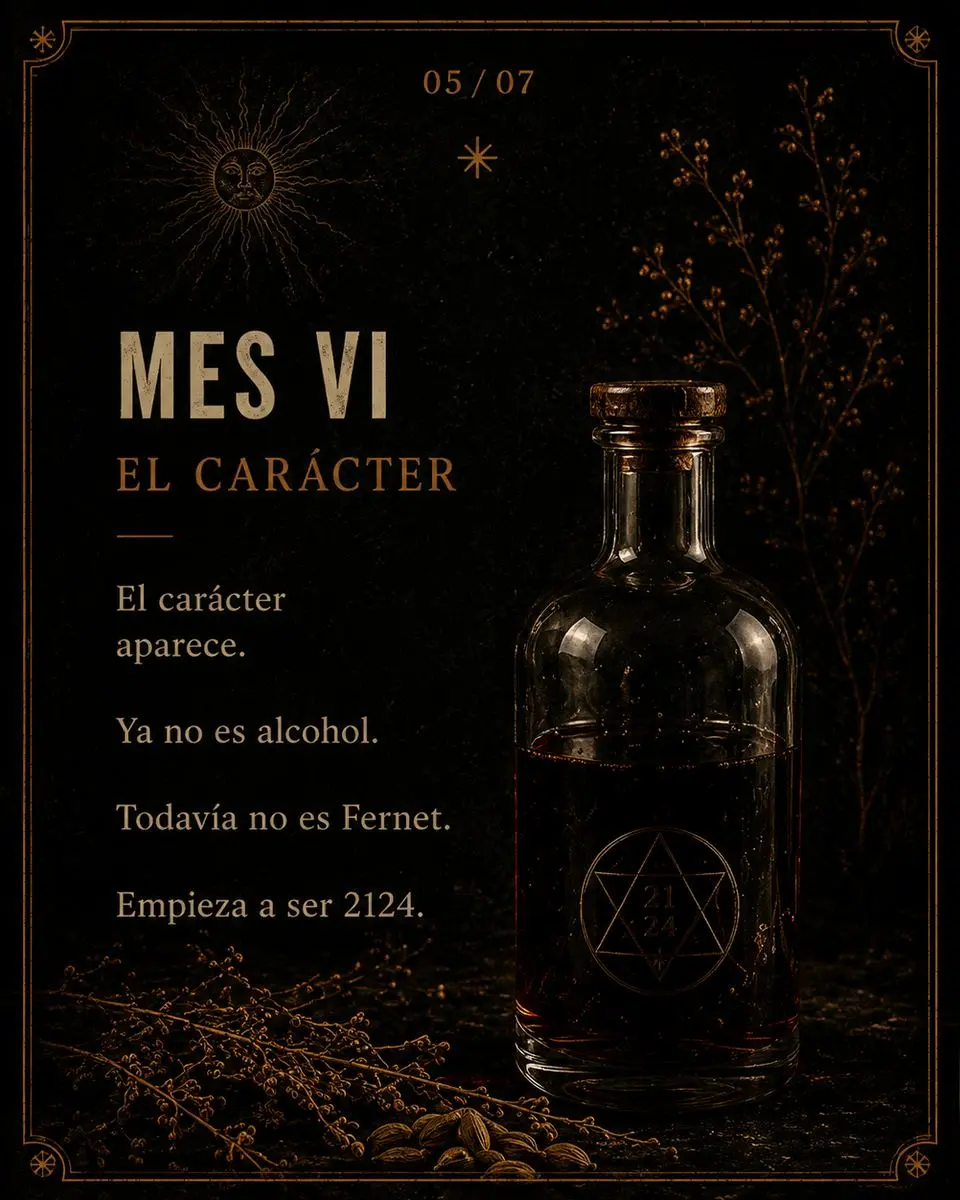Mes VI · El carácter